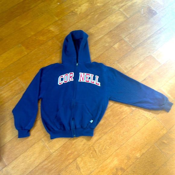 Russell Athletic Tops - COPY - Cornell Zipper Hooded Sweatshirt